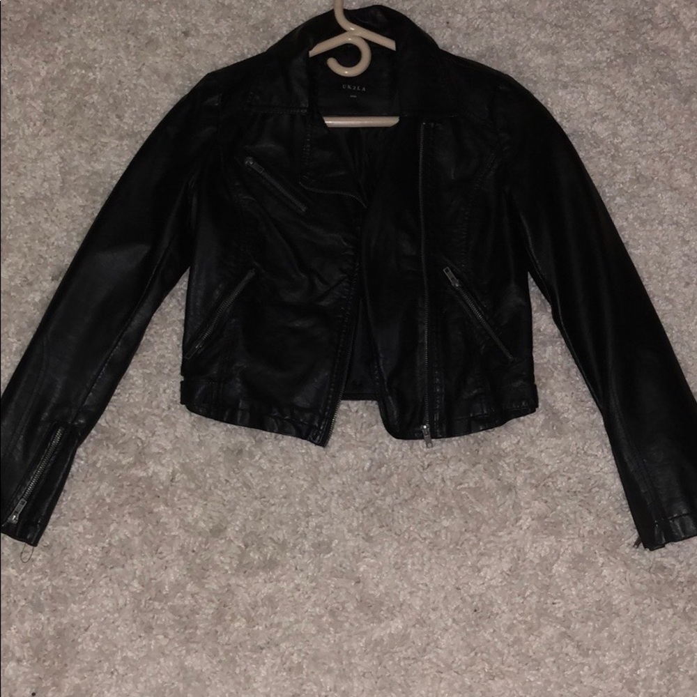 Leather jacket